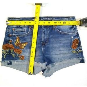 VANILLA STAR Embellished Jean Shorts, Stradivarius Corduroy Mini Skort